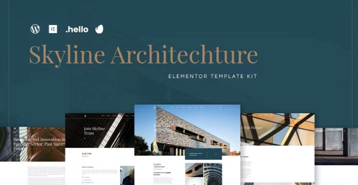 Skyline – Architecture Elementor Template Kit 1.0.0