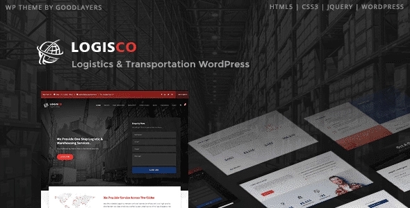 Logisco – Logistics & Transportation WordPress 1.0.6