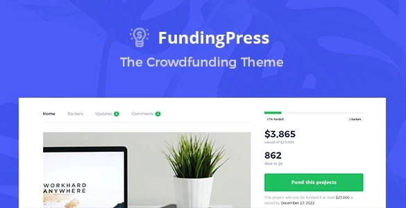 Fundingpress – The Crowdfunding WP Theme 5.2