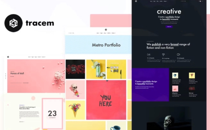 Tracem – Agency & Portfolio WordPress Theme 1.0.5