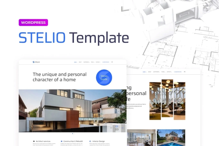 Stelio – Architects & Construction Company Elementor Pro Template Kit 1.0.0