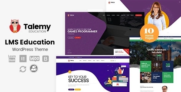 Talemy – LMS Education WordPress Theme 1.2.25