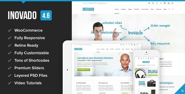 Inovado – Retina Responsive Multi-Purpose Theme 4.6.9