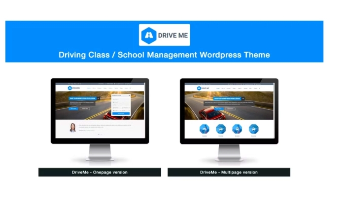 Driveme – Driving School WordPress Theme 1.5.1