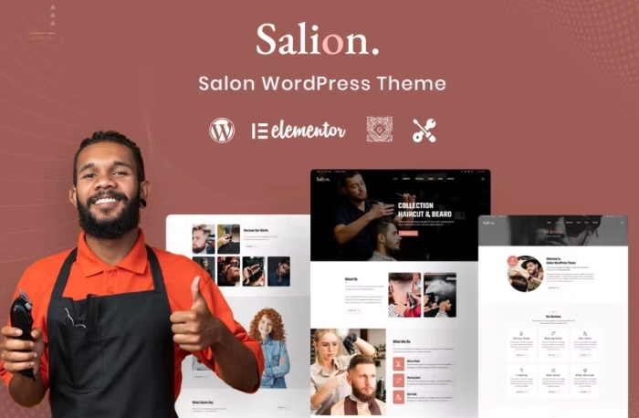 Salion – Hair Salon WordPress Theme 1.5