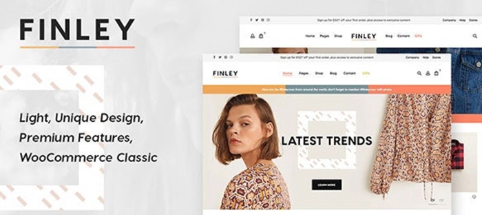 Finley – Fashion WooCommerce Theme 2.0.0