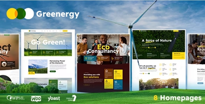 Greenergy – Ecology & Environment WordPress Theme 1.0.5