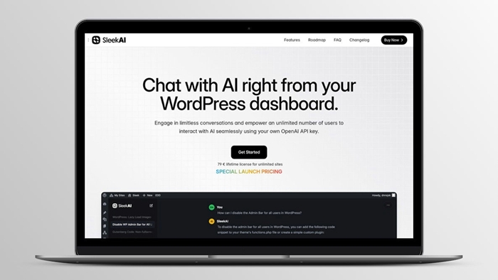 Sleek AI - Chat with AI Right from Your WordPress Dashboard 1.3.7