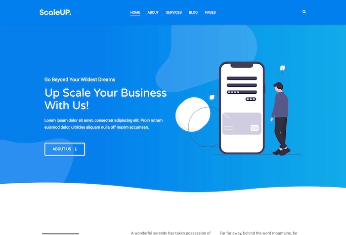 Scaleup PRO by Happythemes WP Theme 1.0.0