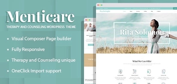Menticare – Therapy and Counseling WP Theme 1.5.1