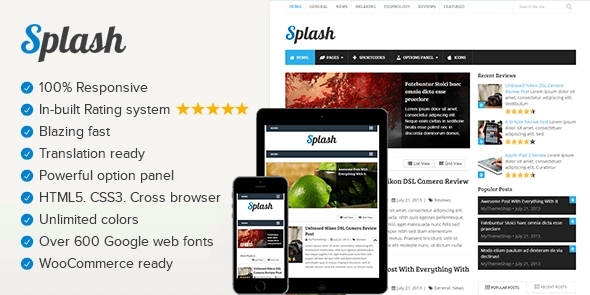 MyThemeShop Splash 3.3.9