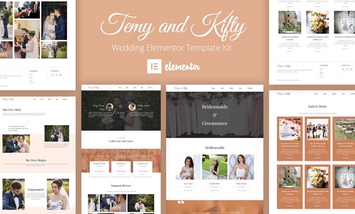 Temy and Kifty Wedding Template Kit 1.0.0