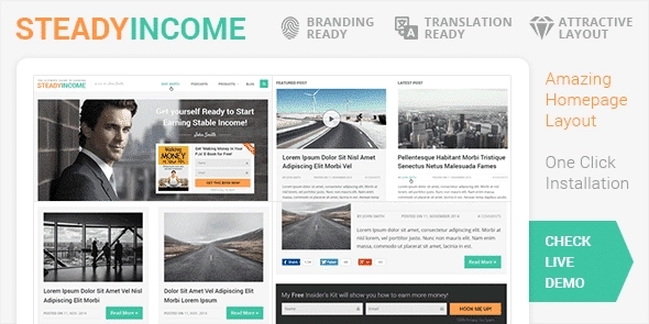 MyThemeShop SteadyIncome 2.2.11