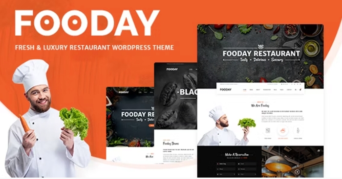 Fooday β Fresh & Luxury Restaurant WordPress Theme 1.4.3