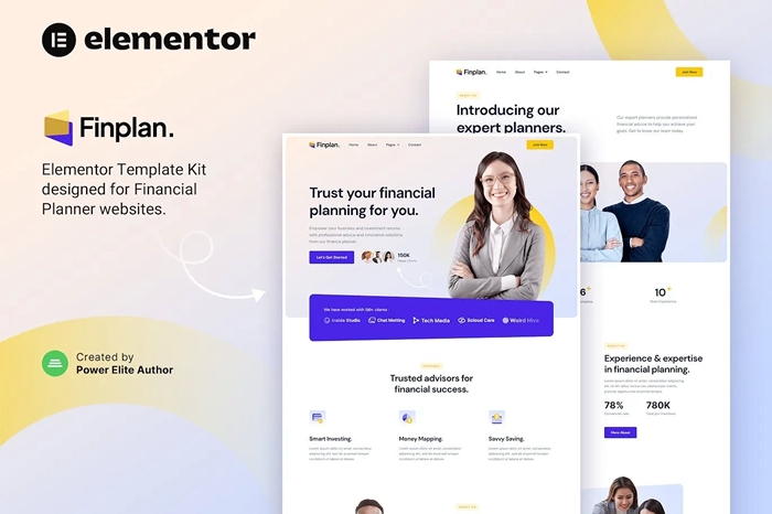 Finplan – Financial Planner & Advisor Elementor Template Kit 1.0.0