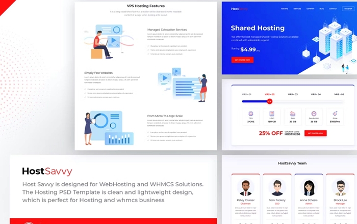 HostSavvy – Web Hosting Elementor Template Kit 1.0.0