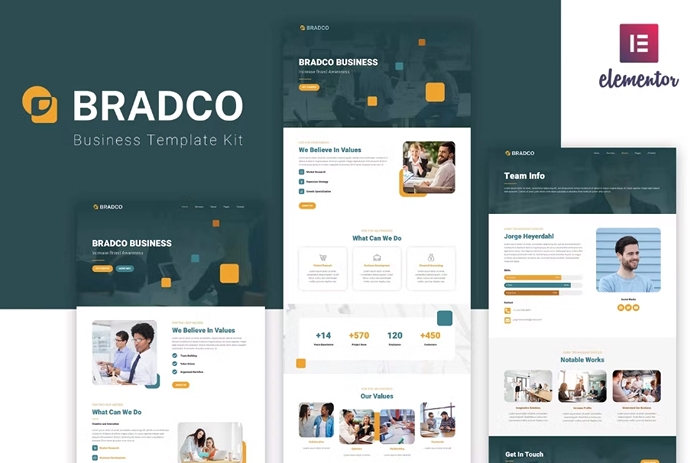 Bradco – Business Elementor Template Kit 1.0.0