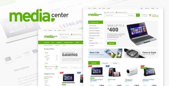 MediaCenter - Electronics Store WooCommerce 2.7.19