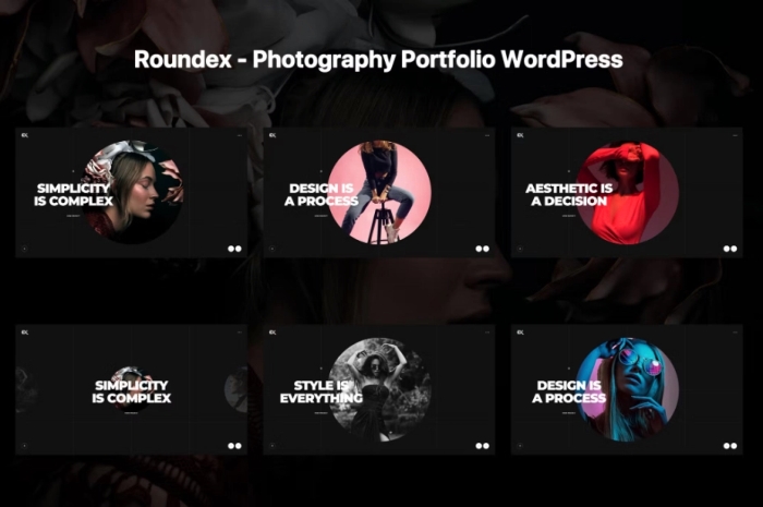 Roundex – Photography Portfolio WordPress 1.0