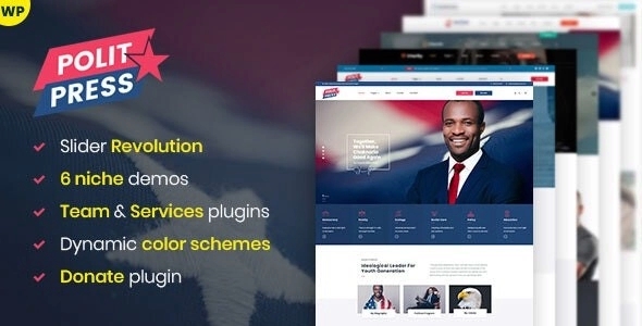 Politpress – Multipurpose Political WordPress theme 1.2.0