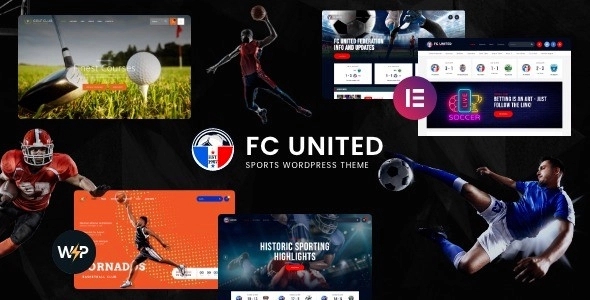 FC United – Football Soccer & Sports WP Theme 1.1.1