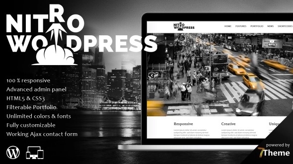 Nitro – Multipurpose WordPress Theme 1.12