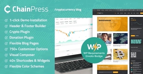 ChainPress – Financial WordPress Business Blog Theme 1.0.14
