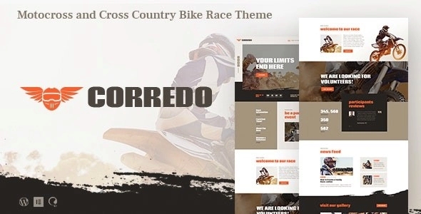 Corredo - Bike Race & Sports Events WP Theme 1.1.9