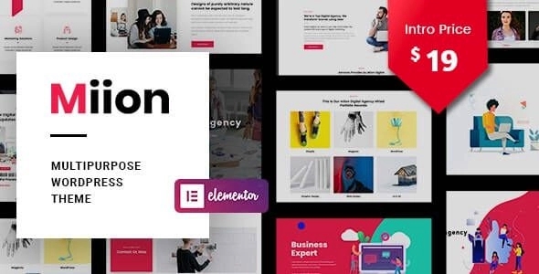 Miion – Multi-Purpose WordPress Theme 1.2.5