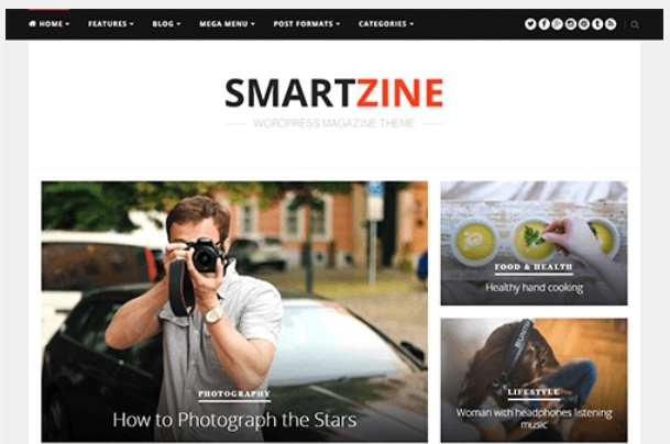 Theme Junkie – SmartZine 1.2.0