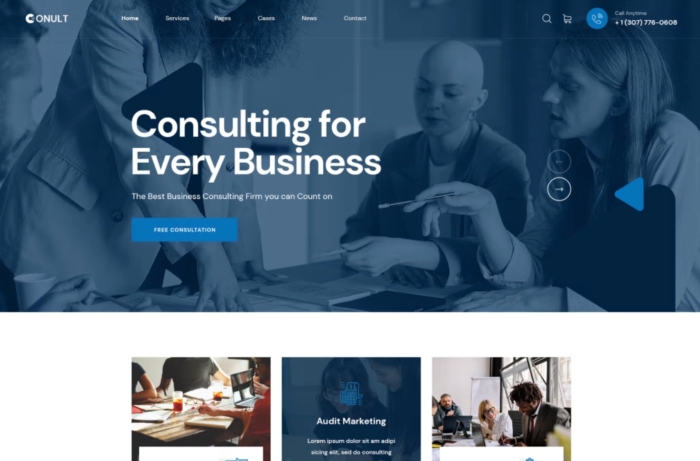 Conult – Consulting Business WordPress Themes 1.2.7