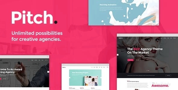 Pitch – A Theme for Freelancers and Agencies 3.4.2