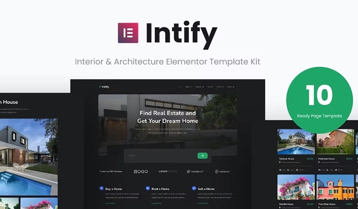 Intify – Real Estate Elementor Template Kit 1.0.0