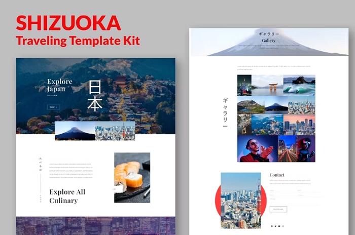 Shizuoka – Travel Elementor Template Kit 1.0.0