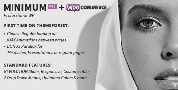 MINIMUM – Professional WordPress Theme 4.1
