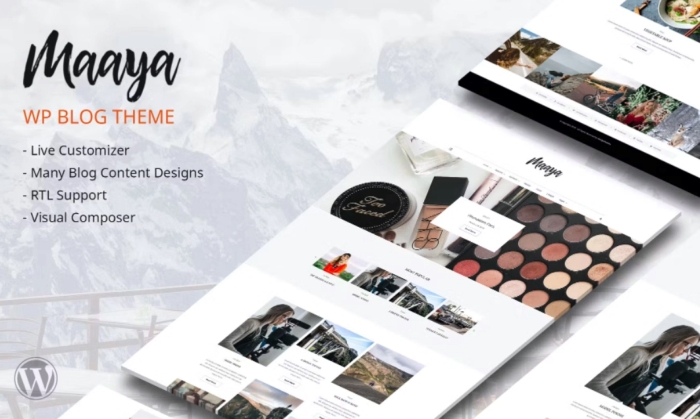 Maaya Blog - Travel Blog Personal Blog 2.4