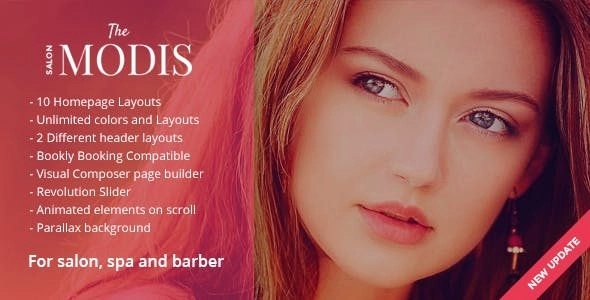 Modis – Salon & Barber WordPress Theme 1.2.4