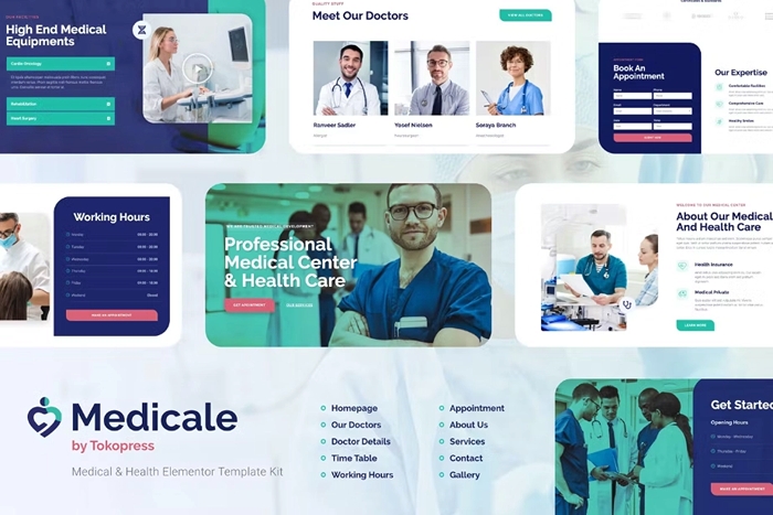 Medicale – Pharmacy & Medical Elementor Template Kit 1.0.0