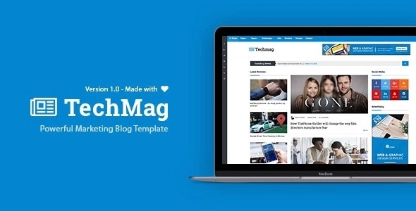 TechMag – Multipurpose WordPress News and Magazine 1.0.0