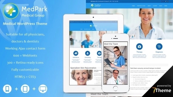 Medpark – Medical WordPress Theme 1.07
