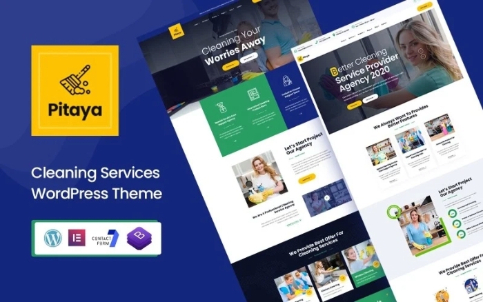 Pitaya - Cleaning Services WordPress Theme 1.0.0