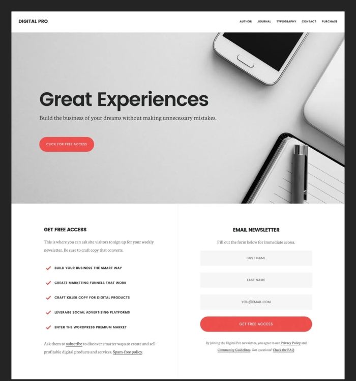 StudioPress – Digital Pro Theme 1.1.3