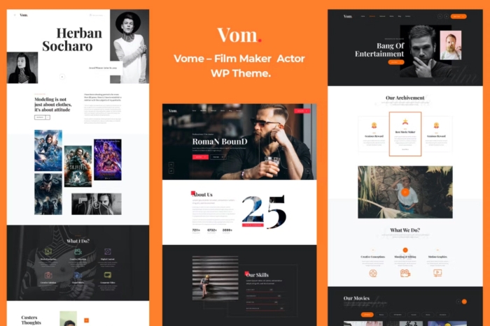 Vome – Film Studio Movie Producti WP Theme 1.0.7