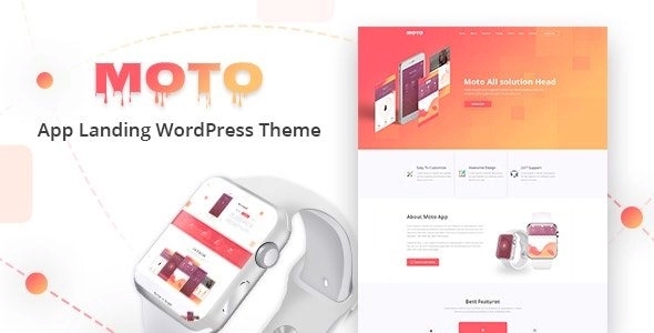 Moto – WordPress Landing Page Theme 1.1.6