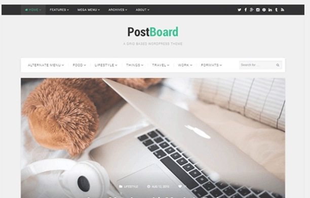 Theme Junkie – PostBoard 1.0.3