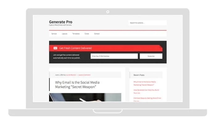 StudioPress – Generate Pro Theme 2.1.1