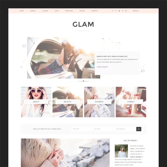 StudioPress – Glam Pro Theme 1.0.2