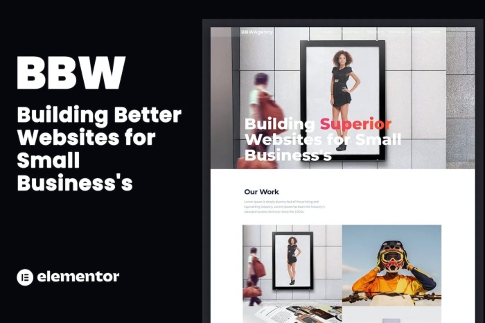 BBW – Web Design Agency Elementor Template Kit 1.0.0