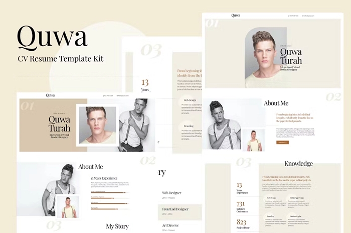 Quwa – CV Resume Template Kit 1.0.0