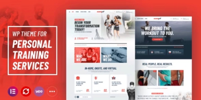 NanoFit - WP Theme for Personal Training Services 1.0.2